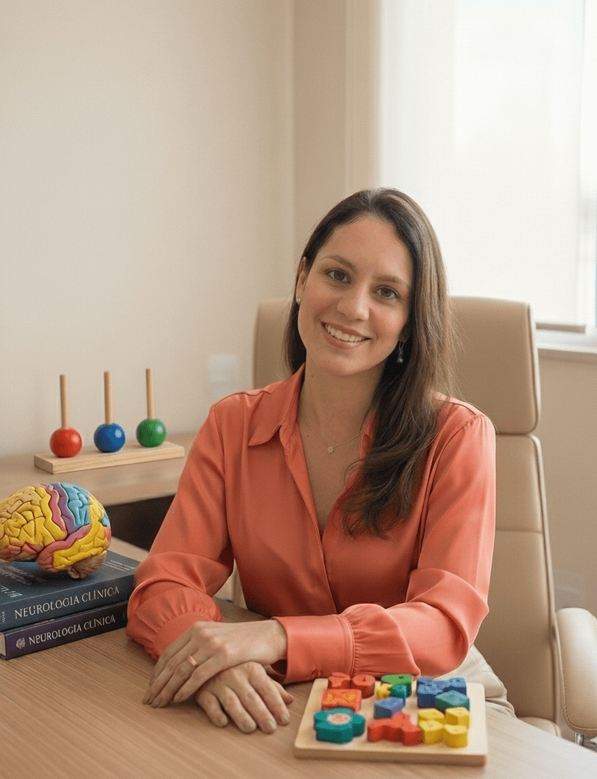Consultório de Neuropsicopedagogia — ambiente acolhedor